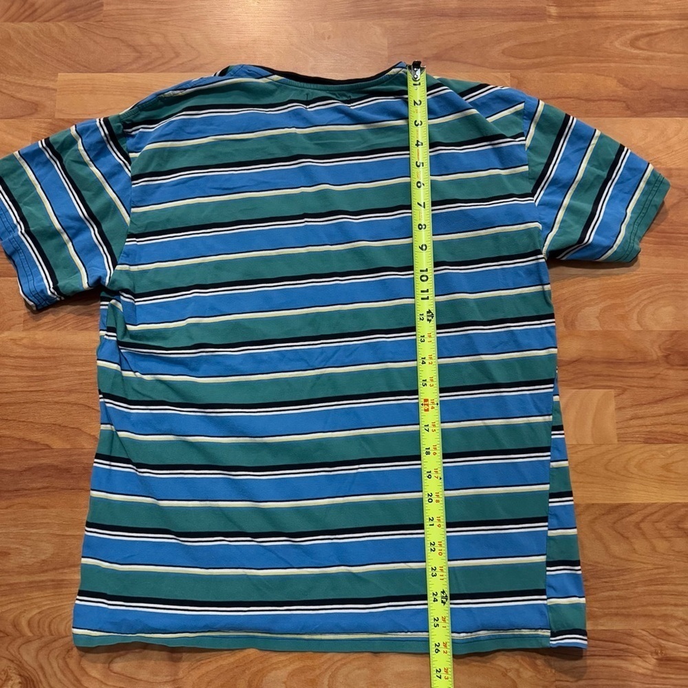 Rare Vintage Pacsun Las Vegas Embroidered Striped T Shirt Women’s Size XL - Picture 11 of 12